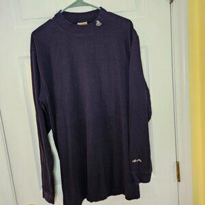 LEGENDARY Original Deer Gear Pullover Shirt Mens Sz XL Dark Blue Outdoor Hunting